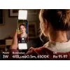 Ulanzi GL01-WB RGB LED Videoleuchte, 2700K-6500K, Pink