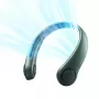 JISULIFE Neck Fan Life3 - Tragbarer kabelloser USB-Lüfter ohne Rotorblätter, Grün