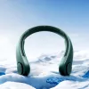 JISULIFE Neck Fan Life3 - Tragbarer kabelloser USB-Lüfter ohne Rotorblätter, Grün