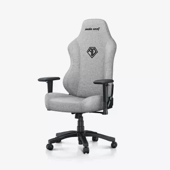 Anda Seat Phantom 3 L Gaming-Stuhl, grauer Stoff