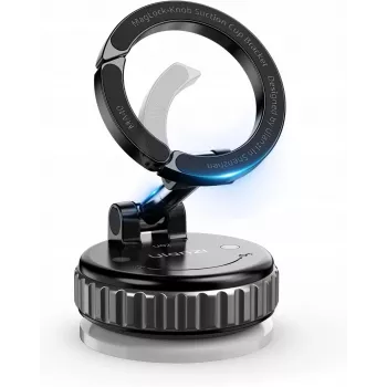 ULANZI MA40 MagSafe Vakuum-Saugnapf Handyhalterung mit 360°-Drehung für Armaturenbrett, Windschutzscheibe und Schreibtisch