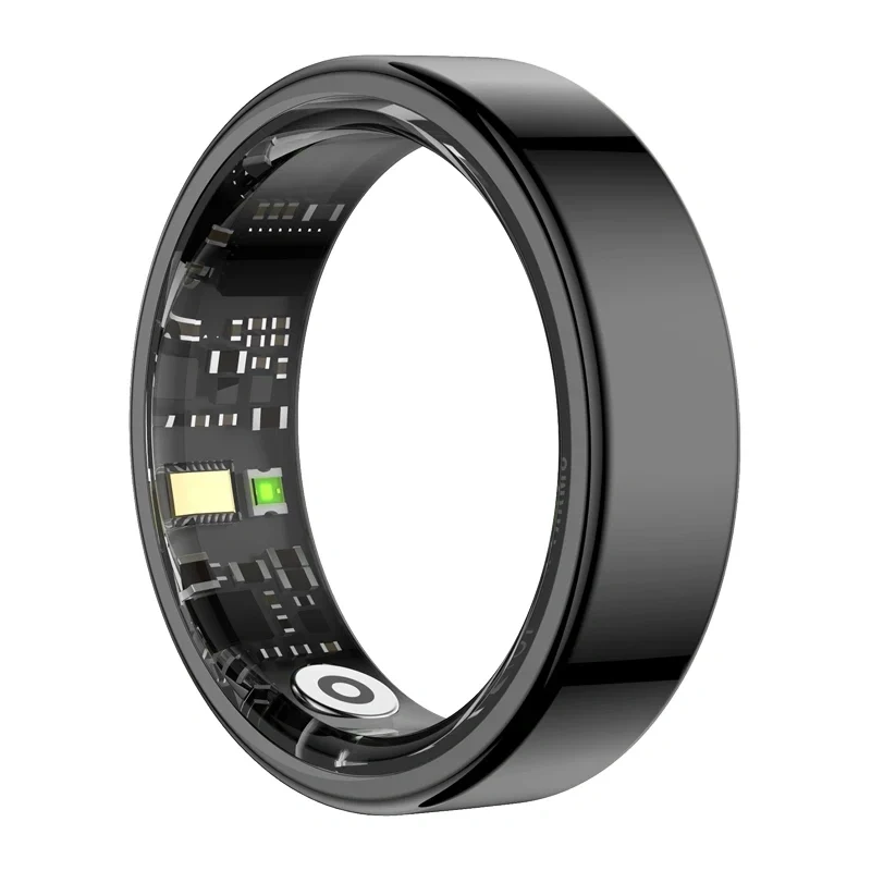 COLMI RING2 8 Smart Ring, Größe 8, Schwarz – Fitness- und Gesundheitstracker
