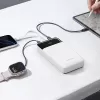 CUKTECH LPB252N 120W 25000mAh Powerbank mit integriertem USB-C-Kabel - Weiß
