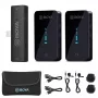 Boya BY-XM6-S4 Funkmikrofonsystem für iOS mit Lightning, 2 Sender (BY-XM6-S4)