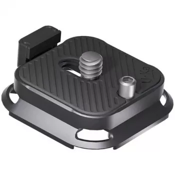 ULANZI UKA09 Schnellwechselplatte Arca-Swiss-kompatibel 1/4 inch Anti-Rotation Aluminiumlegierung Schwarz