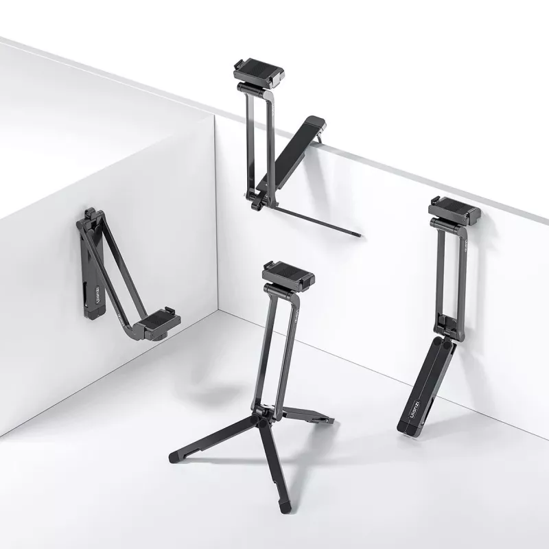 ULANZI MA70 Magnetisches Mini-Stativ Griff für DJI Osmo Action 3/4/5 Pro, GoPro, Insta360, Smartphones - Schwarz