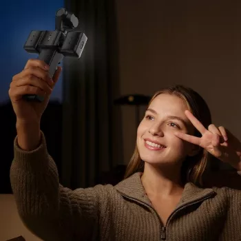 Ulanzi LM06 Duales magnetisches LED-Licht für DJI Osmo Pocket 3/4