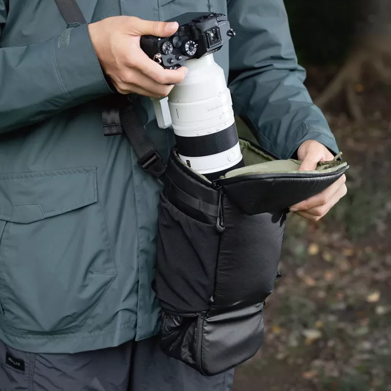 PGYTECH Kamera Toploader-Umhängetasche für DSLR/Mirrorless, Schwarz