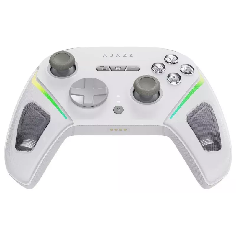 AJAZZ GP100S kabelloses Gamepad mit Ladestation, Weiß