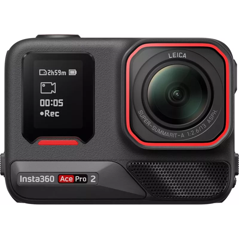 Insta360 Ace Pro 2 Dual-Batterie Action-Kamera - 8K-Video, Leica-Objektiv, FlowState-Stabilisierung