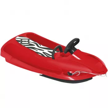 Hamax Sno Zebra Snow Racer, Rot/Schwarz