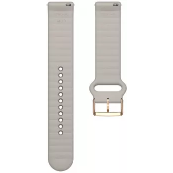 Polar Ignite 3 Silikonarmband 20 mm S-L, Greige