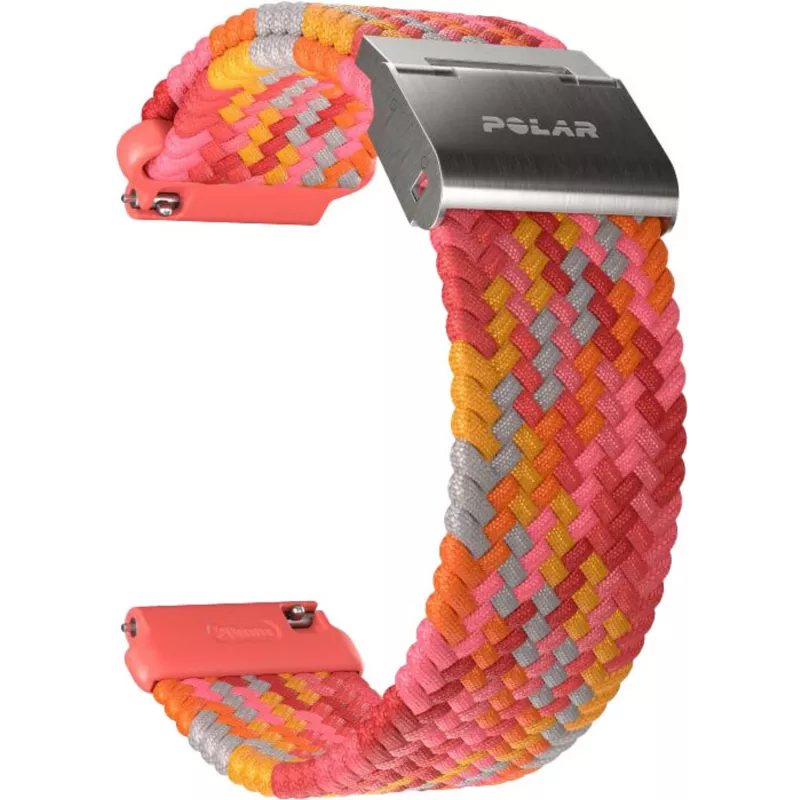 Polar Uhrenarmband 20 mm S/L, rot geflochten (910111831)