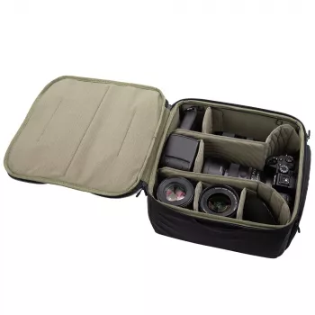 PGYTECH OneGo Kamera-Einsatz M (P-CB-255) - Modularer Polsterschutz für DSLR/spiegellose Kameras, Dunkelgrau