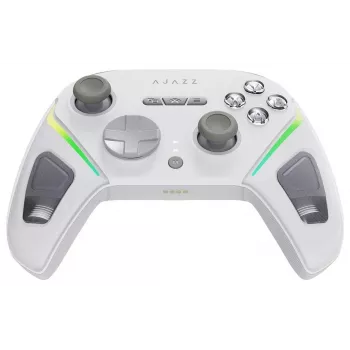 AJAZZ GP100-W Tri-Mode Wireless RGB Gamepad für Switch, PC, iOS & Android – Weiß