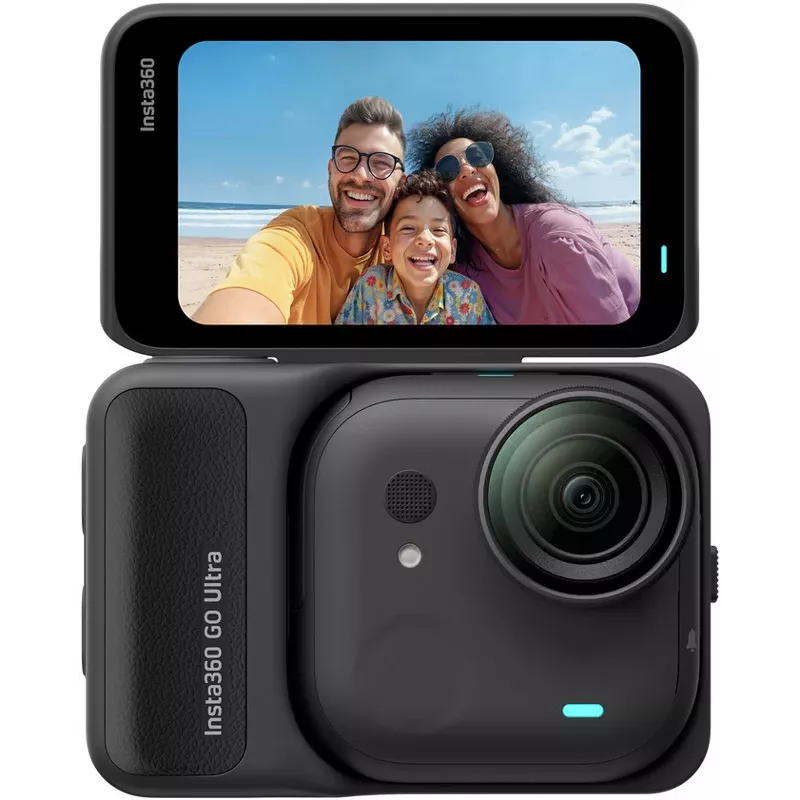 Insta360 GO Ultra Cycling Bundle Actionkamera, Schwarz (CINSABEA-GOULTRA-CYCLE-BLK)