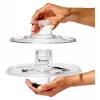 OXO Good Grips 11262700 2-in-1 Glass Salad Spinner, Transparent