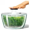 OXO Good Grips 11262700 2-in-1 Glass Salad Spinner, Transparent