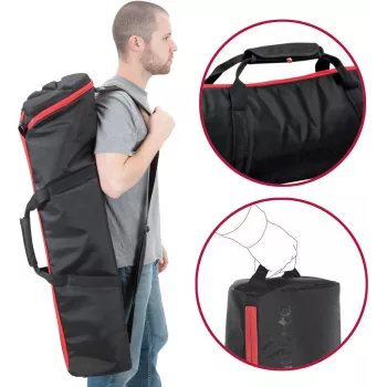 Manfrotto MB MBAG90PN Gepolsterte Stativtasche 90cm, Schwarz