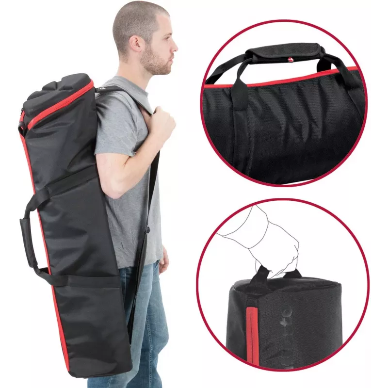 Manfrotto MB MBAG90PN Gepolsterte Stativtasche 90cm, Schwarz