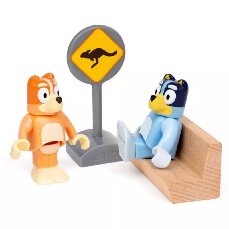 RAVENSBURGER World - Bluey Reisezug Spielzeugeisenbahn-Set