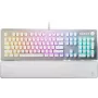 Turtle Beach Vulcan II Mechanische Gaming-Tastatur, Arktisch Weiß, Lineare optische Schalter, US-Layout