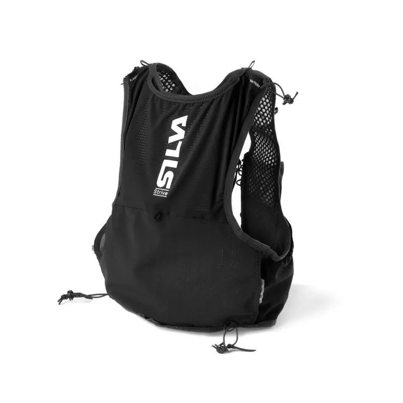 Silva Strive 5 Laufweste Schwarz Größe S – 5L ultraleichter Trail-Hydrationsrucksack, 169g, Unisex