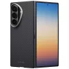 PITAKA Edge Case für Samsung Galaxy Z Fold 8 Ultra – Aramidfaser-Schutzhülle, Schwarz/Grau (Overture Black)