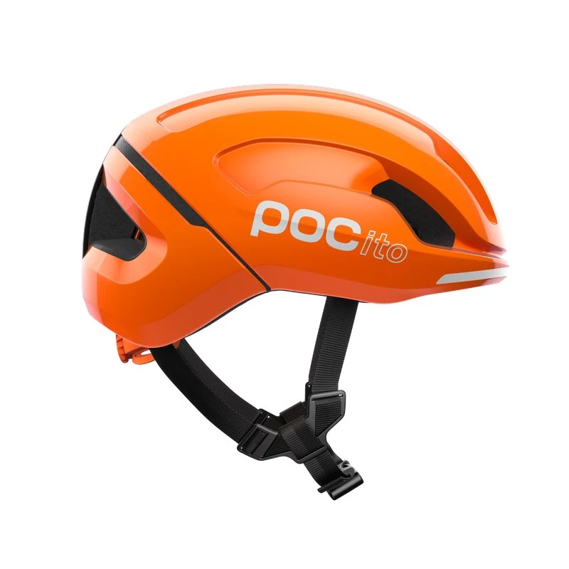 POC POCito Omne MIPS Kinder-Fahrradhelm - Fluoreszierendes Orange - Klein (51-54 cm)
