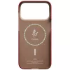 PITAKA Edge Case Ink Horse Painting für Apple iPhone 17 Pro – Zinnober Aramidfaser Snap-On Hülle mit MagSafe