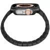 PITAKA Carbon Fiber Modern Watch Band für Apple Watch 42/44/45/49mm Schwarz Grau