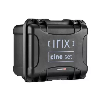 Irix Cine Directors Set Fuji X Metrisch (4-Objektiv-Kit: 21mm T1.5, 30mm T1.5, 45mm T1.5, 150mm T3.0 Makro 1:1, Hartschalenkoffer)