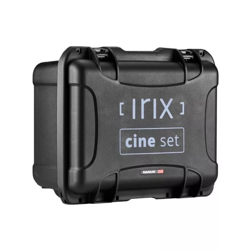 Irix Cine Directors Set Fuji X Metrisch (4-Objektiv-Kit: 21mm T1.5, 30mm T1.5, 45mm T1.5, 150mm T3.0 Makro 1:1, Hartschalenkoffer)