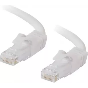 Cables To Go 2m weißes Cat6 Snagless UTP PVC Ethernet Patchkabel