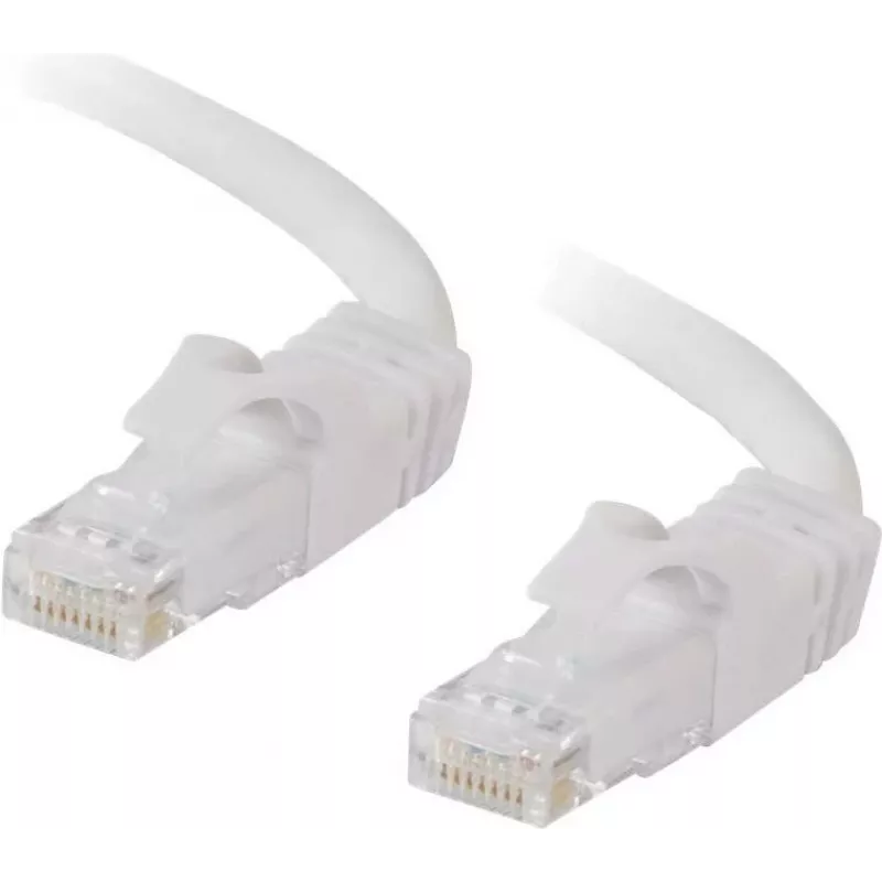 Cables To Go 2m weißes Cat6 Snagless UTP PVC Ethernet Patchkabel