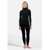 ODLO Damen Merino 200 Thermoshirt - Schwarz, XS
