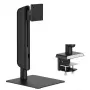 VALUE Schwerlast-Freistell-LCD-Arm, höhenverstellbar, bis 49", 18 kg, Schwarz