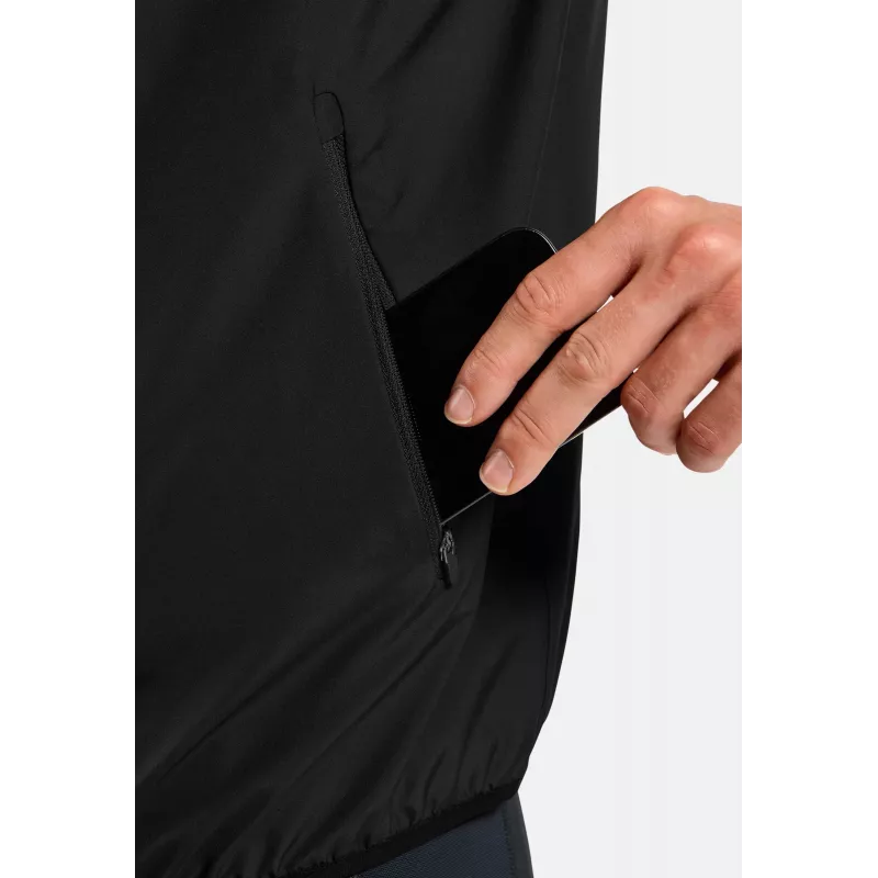 Odlo Essential Light Laufjacke Herren Schwarz M