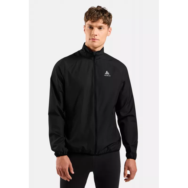Odlo Essential Light Laufjacke Herren Schwarz M