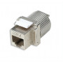 Intellinet 167222 Cat6 FTP RJ45 Keystone Jack, werkzeuglos, geschirmt, Zinklegierung