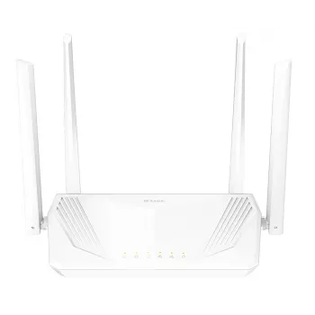D-Link AX1500 Wi-Fi 6 Dual-Band Gigabit Router mit OFDMA, MU-MIMO, Beamforming, WPA3, 4 Gigabit LAN-Ports, Smart Connect, Kindersicherung, QoS, Gastnetzwerk, IPv6, Access-Point-Modus, Schwarz