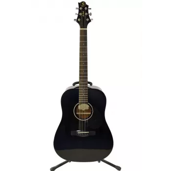 Samick D-1 BK Dreadnought Akustikgitarre - Schwarz