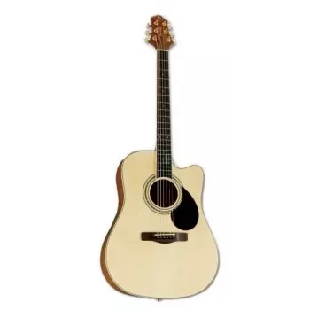 Samick GD-100SC NS Dreadnought Cutaway Akustikgitarre - Natur Satin