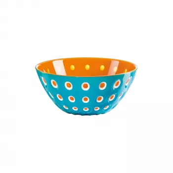 Guzzini Le Murrine Servierschale 25 cm Blau/Orange