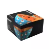 Guzzini Le Murrine 2er-Schalen-Set 12 cm Blau/Orange