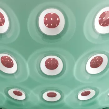 Guzzini Le Murrine 2er-Schüssel-Set 12 cm Matcha-Grün/Weiß/Mauve