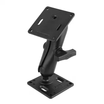 RAM MOUNTS RAM-102U-2461 Doppel-VESA-75x75-mm-Plattenadapter für 1,5-Zoll-Kugelbasen