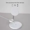 SBS TEWIRMAG3IN1 3-in-1 kabellose Ladestation mit MagSafe für iPhone, Apple Watch und AirPods