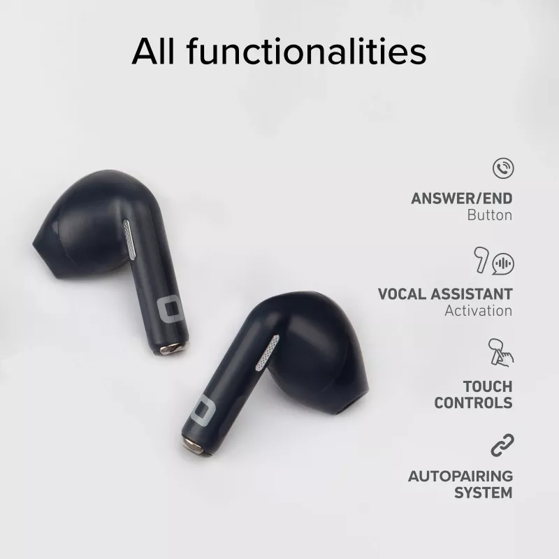 SBS Go Pods kabellose TWS-Ohrhörer, Dunkelblau (TEEARTWSGOPODSG)