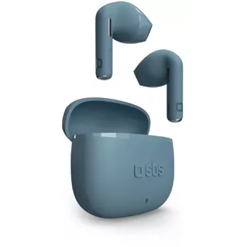 SBS Go Pods kabellose TWS-Ohrhörer, Petrol (TEEARTWSGOPODSP)